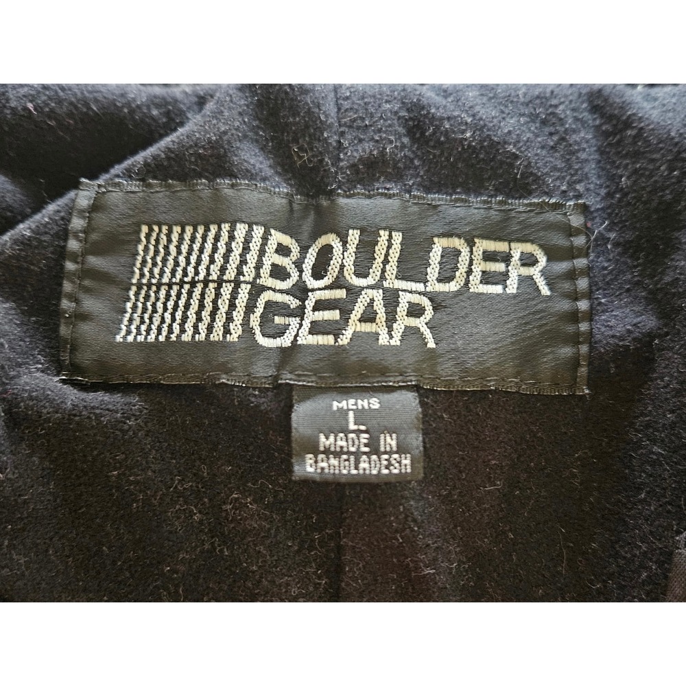 Boulder Gear Snow Pants Mens Large Black Reinforced Knee Ski Trousers - Picture 2 of 6